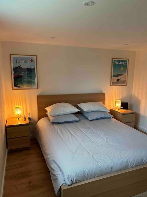 Logement Avec Piscine Privee Chauffee Biarritz Exterior foto